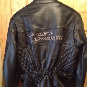Woman’s Leather authentic Harley Davidson jacket